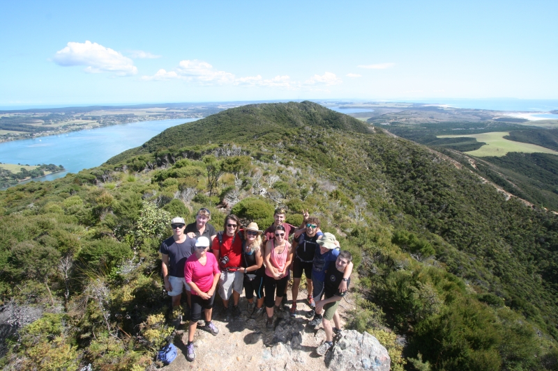 Mount Camel - the top, 7 minutes from Pukenui Holiday Park
