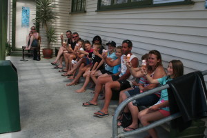 Icecreams at Te Kao Store, 20 minutes from Pukenui Holiday Park